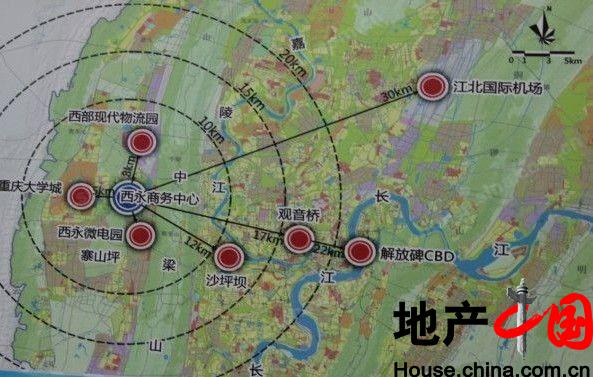 龙湖拉特芳斯交通图-重庆新房-地产中国网