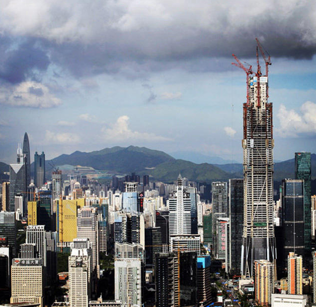 深圳最高楼正野蛮生长 将成世界第二高-写字楼