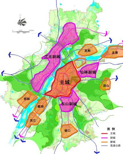 中国在建城市群,南京多中心发展圈-楼盘速递-南