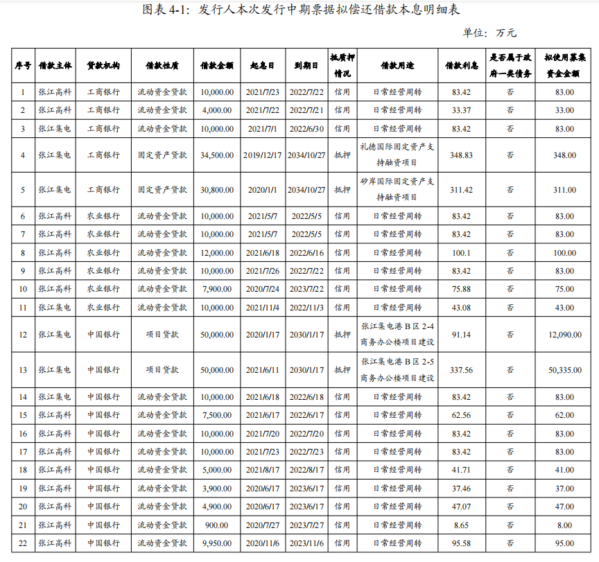 张江高科：完成发行8亿元中期票据 票面利率3.16%_中国网地产