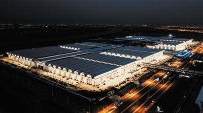 國家會展中心（天津）二期項目新年亮燈_中國網地産