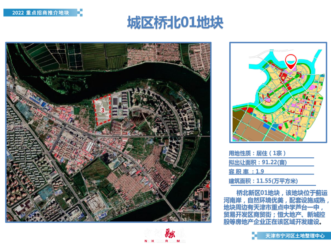 天津宁河区公布重点招商推介41宗地块_中国网地产