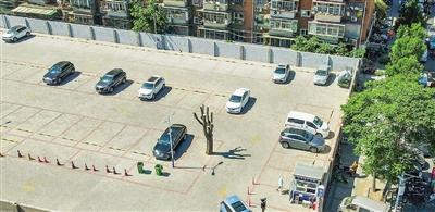 河东区利用棚改闲置地块新建公共停车场 共计650个停车位_中国网地产